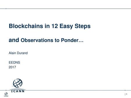 Blockchains in 12 Easy Steps and Observations to Ponder…