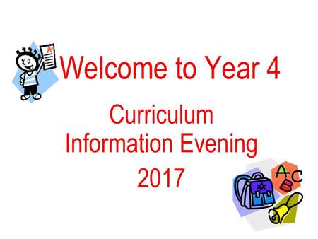Curriculum Information Evening 2017
