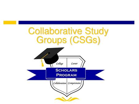 Collaborative Study Groups (CSGs)