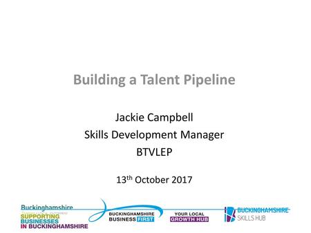 Building a Talent Pipeline