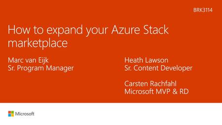 How to expand your Azure Stack marketplace
