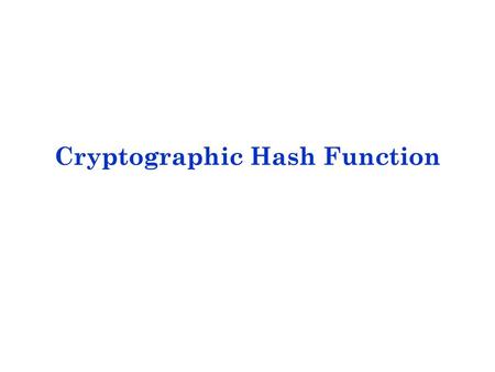 SPHINCS: practical stateless hash-based signatures - ppt download