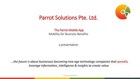 Parrot Solutions Pte. Ltd