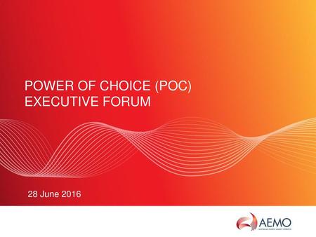 Power of choice (POC) Executive Forum
