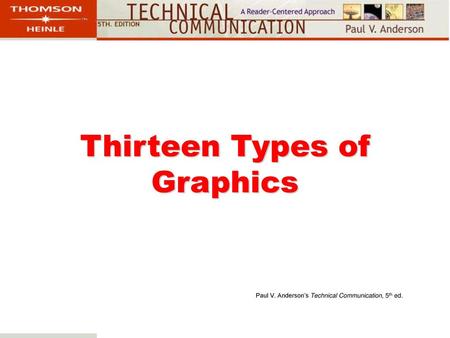 Thirteen Types of Graphics