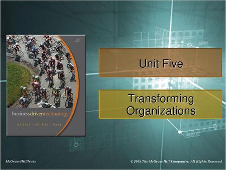 Transforming Organizations