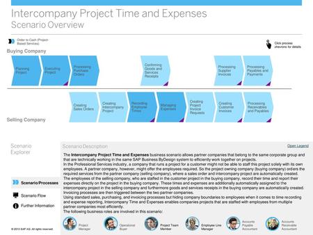 Intercompany Project Time and Expenses Scenario Overview