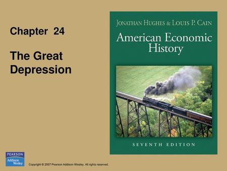 The Great Depression Chapter 24