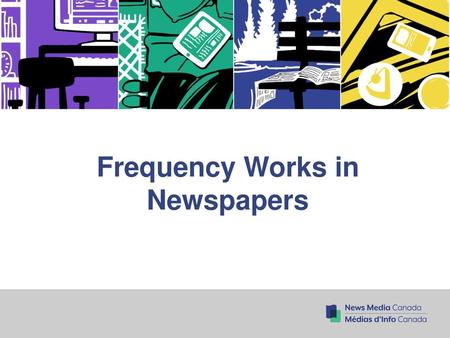 Frequency Works in Newspapers