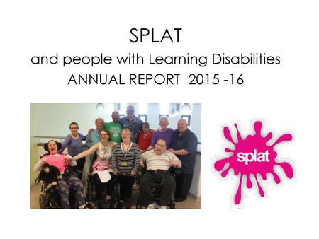 and people with Learning Disabilities