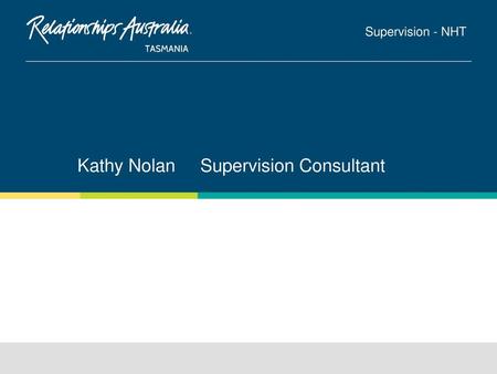 Kathy Nolan Supervision Consultant