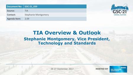 Stephanie Montgomery, Vice President, Technology and Standards