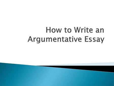 discursive essay writing ppt