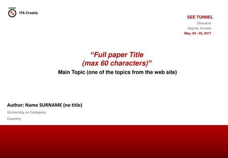 “Full paper Title (max 60 characters)”