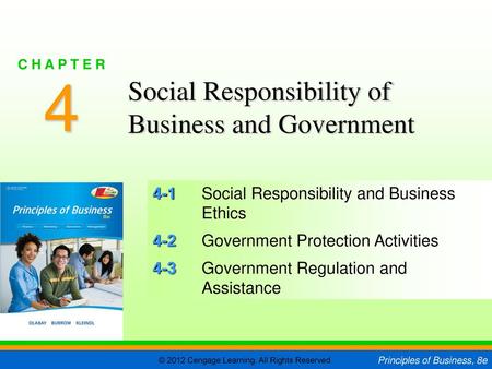 4 Social Responsibility of Business and Government