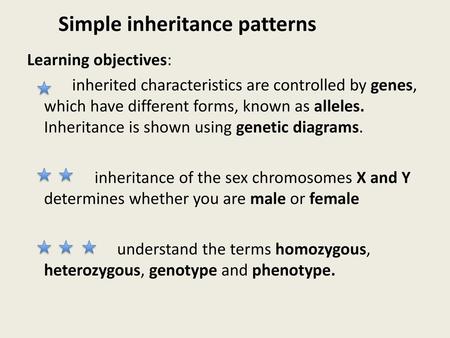 Simple inheritance patterns