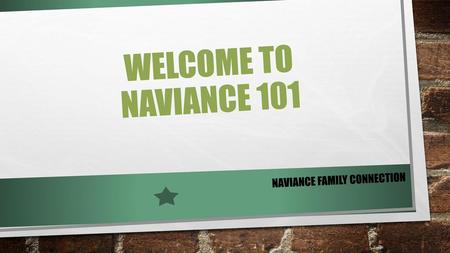 Naviance Family connection