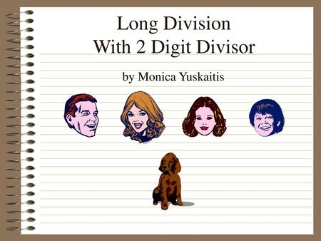 Long Division With 2 Digit Divisor