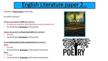 English Literature paper 2…