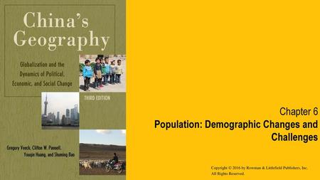 Population: Demographic Changes and Challenges