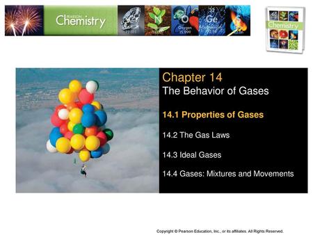 Chapter 14 The Behavior Of Gases 14 3 Ideal Gases Ppt Download