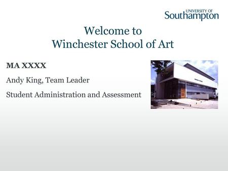 Winchester School of Art