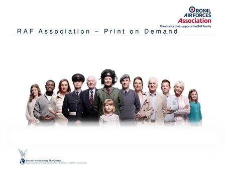 RAF Association – Print on Demand