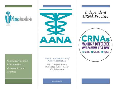 Independent CRNA Practice
