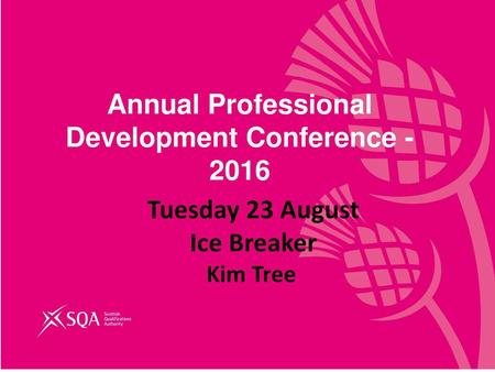Annual Professional Development Conference