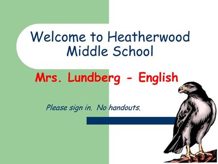 Welcome to Heatherwood Middle School