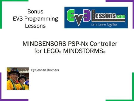 MINDSENSORS PSP-Nx Controller for LEGO® MINDSTORMS®
