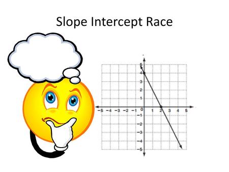 Slope Intercept Race.