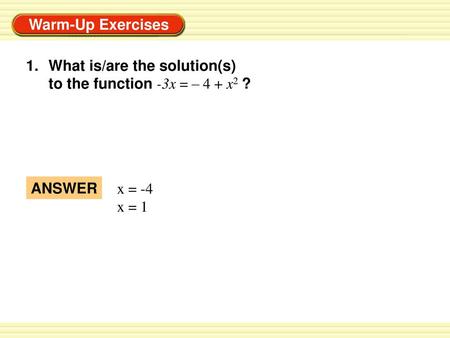 What is/are the solution(s)