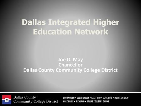 Dallas Integrated Higher Education Network