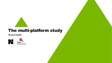 The multi-platform study