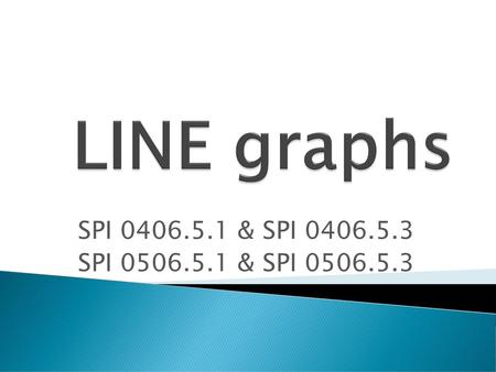 LINE graphs SPI 0406.5.1 & SPI 0406.5.3 SPI 0506.5.1 & SPI 0506.5.3.