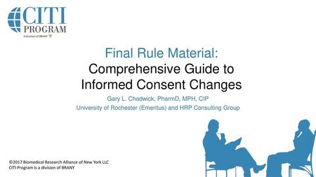 Comprehensive Guide to Informed Consent Changes
