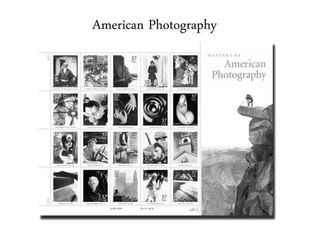 American Photography.