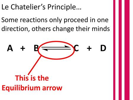 This is the Equilibrium arrow