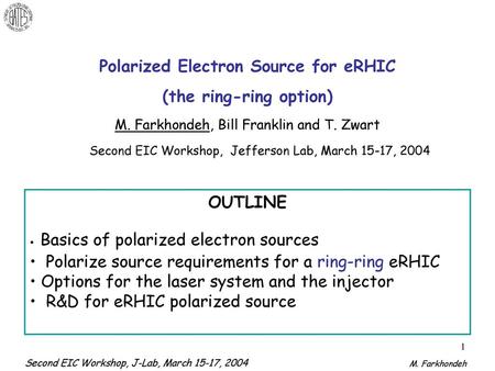 Polarized Electron Source for eRHIC (the ring-ring option)