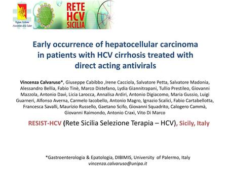 Early occurrence of hepatocellular carcinoma