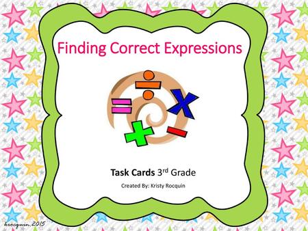 Finding Correct Expressions
