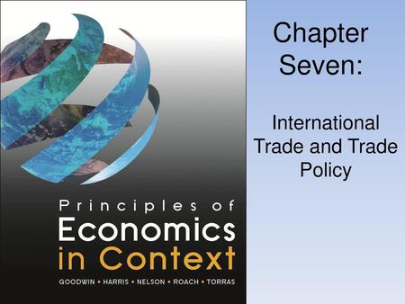 International Trade and Trade Policy