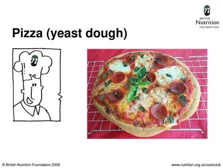 Pizza (yeast dough).