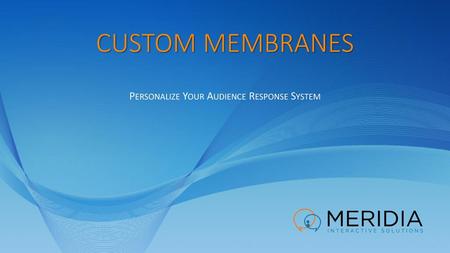 Personalize Your Audience Response System