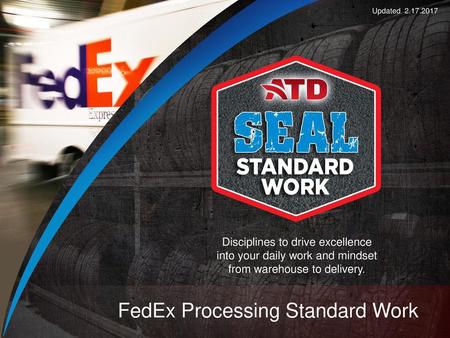 FedEx Processing Standard Work