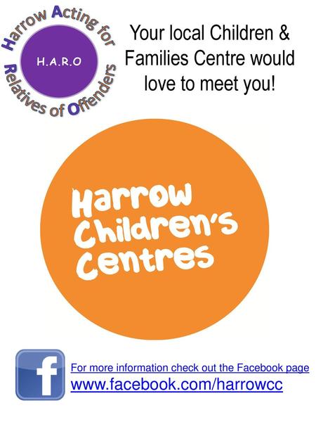 Your local Children & Families Centre would love to meet you!