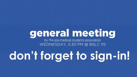 don’t forget to sign-in!