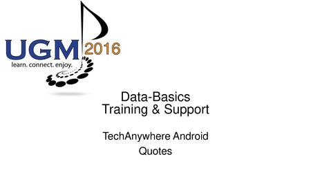 Data-Basics Training & Support