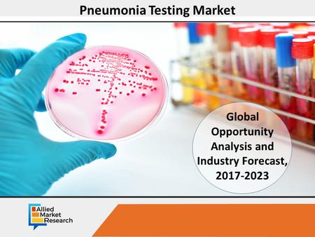 Opportunity Analysis and Industry Forecast, Pneumonia Testing Market Global Opportunity Analysis and Industry Forecast,